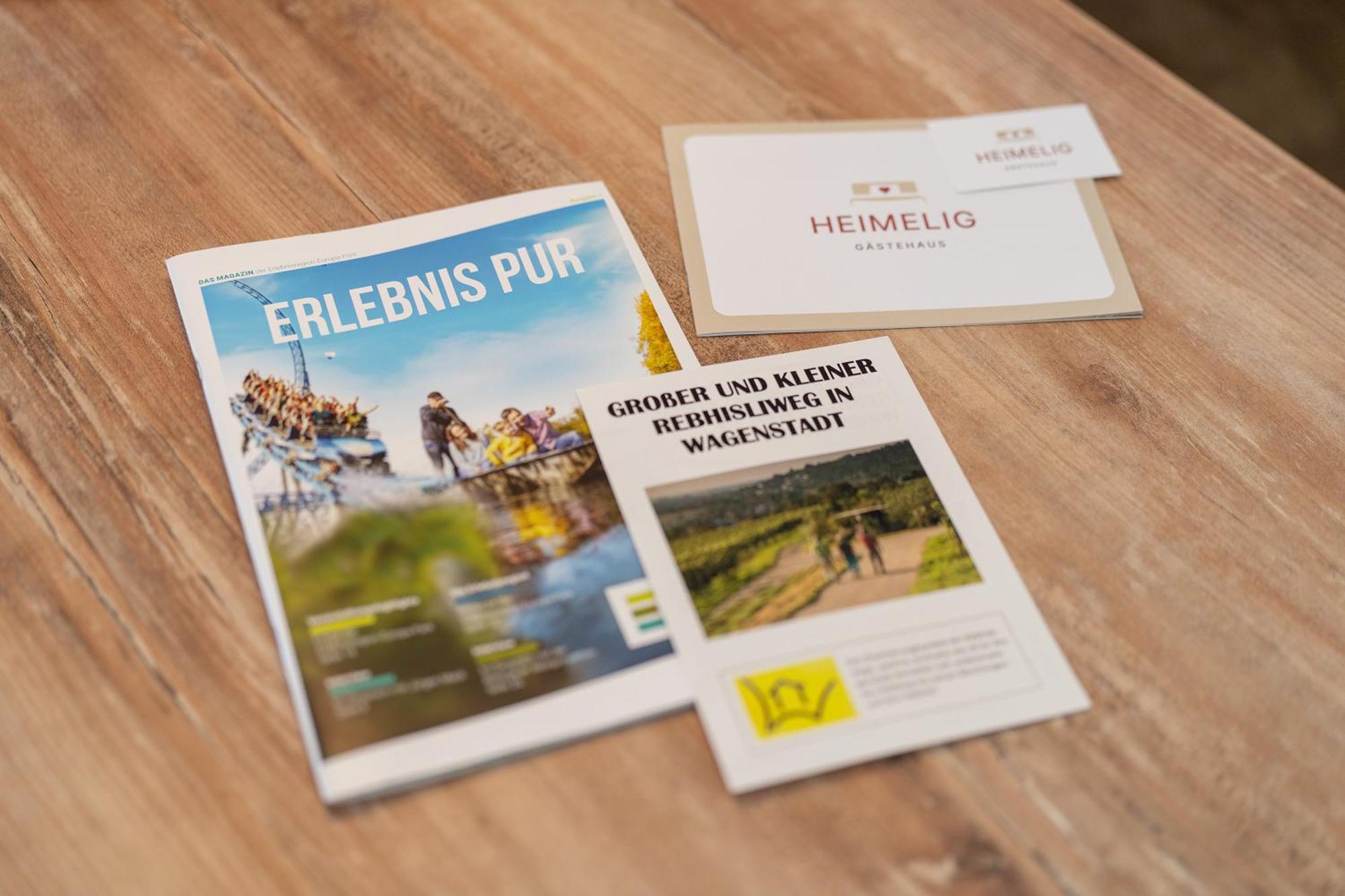 Gaestehaus Heimelig ヘルボルツハイム エクステリア 写真