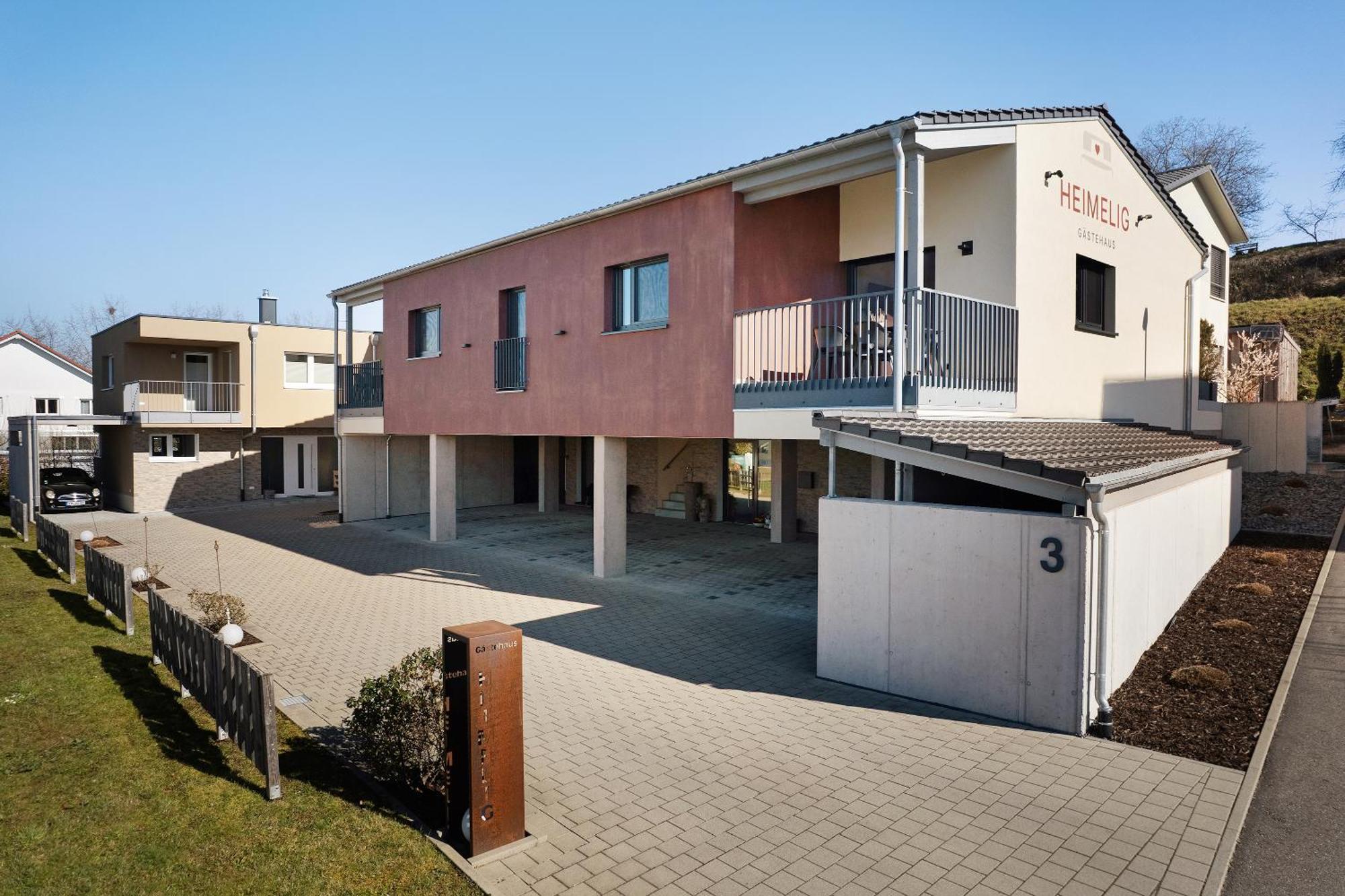 Gaestehaus Heimelig ヘルボルツハイム エクステリア 写真