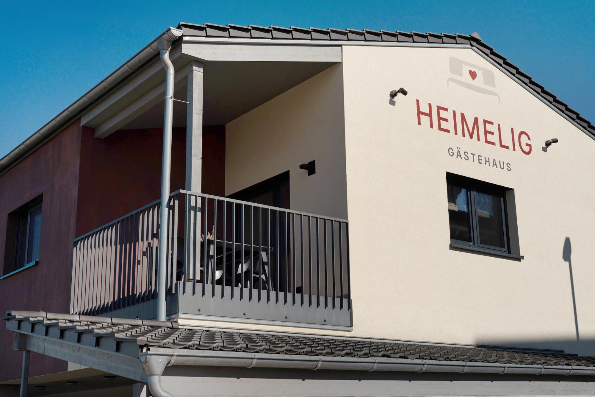 Gaestehaus Heimelig ヘルボルツハイム エクステリア 写真