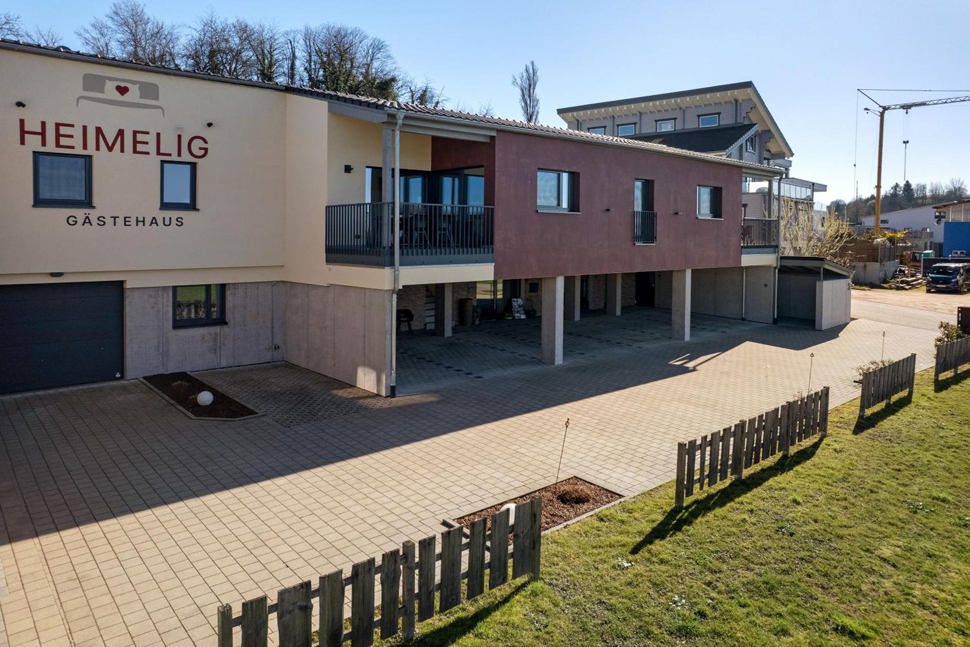 Gaestehaus Heimelig ヘルボルツハイム エクステリア 写真